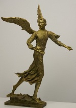 Ange des exiles, 2008. Bronze